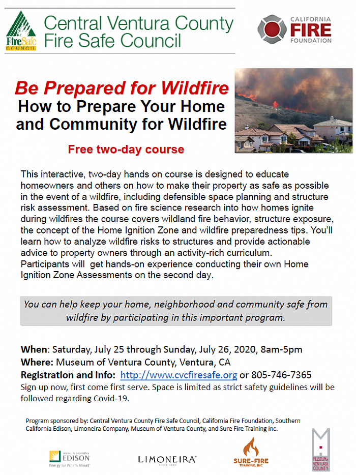 Free Course - Be Prepared for Wildfire